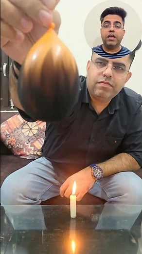 Science Ka Magic! Fire Balloon Mirror Mein Badal Gaya 🤯