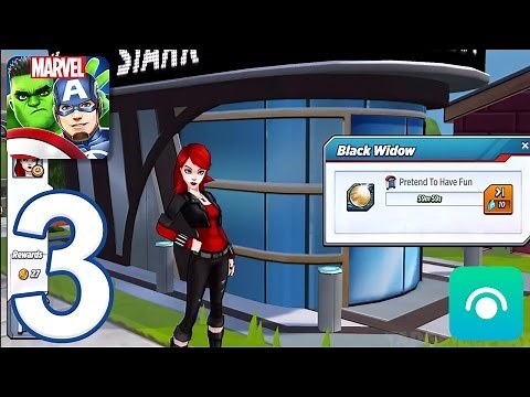 MARVEL Avengers Academy - Gameplay Walkthrough Part 3 - Level 4 (iOS, Android)