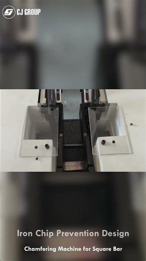 Burr‑Free Corners | Automatic Square Bar Chamfering
