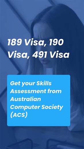 Complete your skills assessment from ACS and move to Australia through PR pathway. #fyp #australia