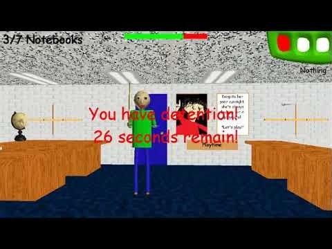 Baldi's Jumpscare Game Over