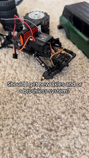 Upgrading Your SCX24: New Axles or Brushless System?