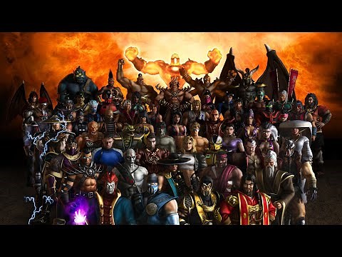 ALL 64 CHARACTERS Grab Moves - Mortal Kombat Armageddon