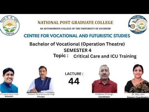 Critical Care and ICU Training (OT SEM 4)