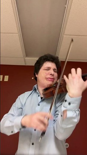 The crazy ending of the Barber violin concerto - Augustin Hadelich #violin