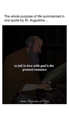 Catholics For Mary | Daily Catholic Content | St. Augustine famously taught that falling in love with God is the greatest romance, seeking Him the greatest adventure, and finding Him... | Instagram