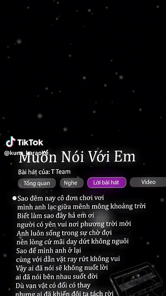 Chúc năm mới ta có được hạnh phúc #muonnoivoiem #lyrics #lofi #chill #tamtrang #kuns_karaoke