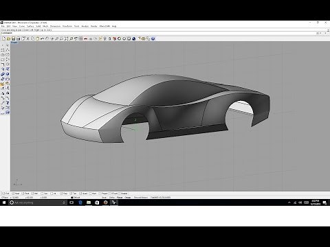 How to 3D model a Supercar in under 20 minutes! easy!