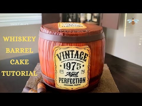 Whiskey Barrel Cake Tutorial