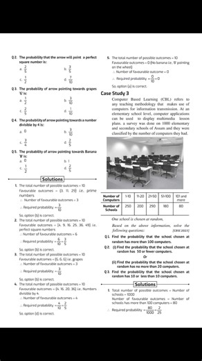 Probability important Questions with solutions #Class10maths #QFE #cbse2026 | Quest For Education