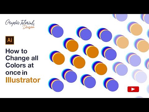 Change All Colors at once in Adobe Illustrator