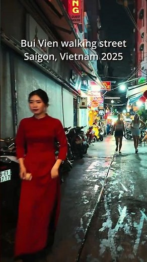 Bui Vien Walking Street Saigon Vietnam 2025