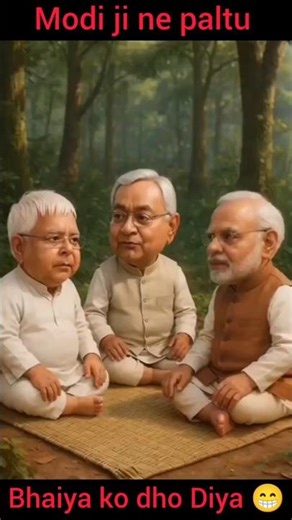 Modi ji ne gaya paltu bhaiya ke liye gana 😁#modi