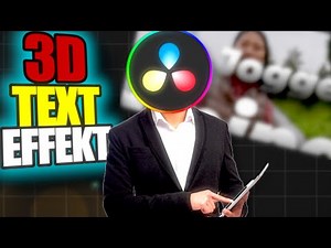 Creating VIRAL 3D Text Animations in FUSION 🔥 DaVinci Resolve Tutorial [German]