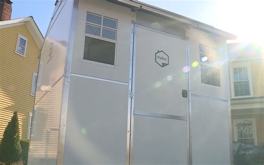 RI proposes 'pallet shelters' for homeless people near Providence strip club