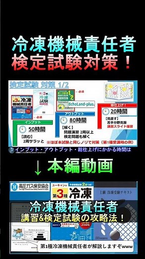 [Secret tips for passing the exam!?] Preparation for the Refrigeration Machine Operator Training ...