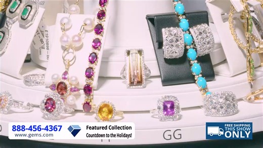 Tune in on TV: DIRECTV 228. Stream live on our website: https://www.gemshopping.com. Watch on YouTube or Facebook. Download our free app on IOS, Android, ROKU, Amazon Fire, Apple TV, and more. For information on items, call 1-888-456-GEMS. | Gem Shopping