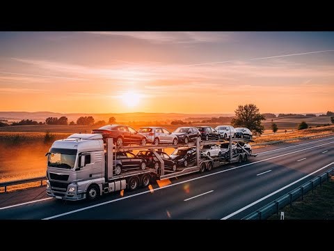 How Do Car Transporters Get So Many Cars? #car