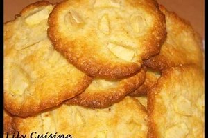 Recette de cookies aux pommes, miel et noix de coco