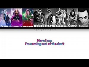 Out of the Dark| Monster High: The Movie| Color Coded lyrics ( Full ver)