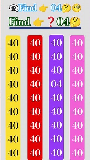 #Find the odd number out |Find odd number chellenge |viral trendingshorts#