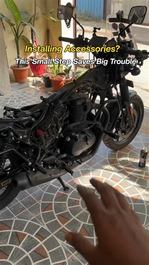 Kunal Das | Bike Care & Touring | Leaving an extra bunch of electrical wire is not a mistake — it’s a safety margin. If you ever need to reposition an accessory, if a wire... | Instagram