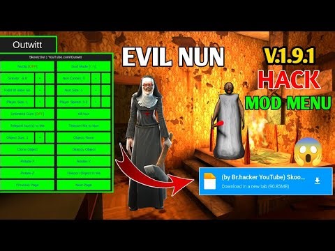 HOW TO DOWNLOAD EVIL NUN MOD MENU 😱 | NEW VERSION 1.9.1 HACK #granny #modmenu #hack #viralvideo