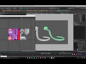 Copy UVs from one object to another in Maya.