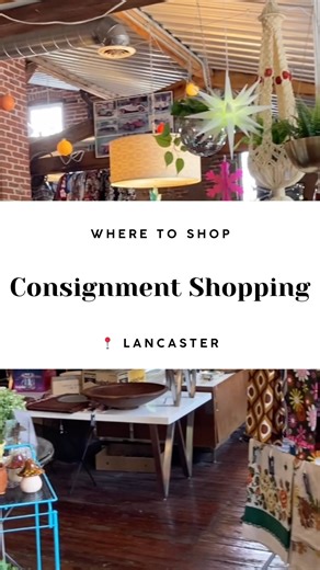 Shop smart, shop sustainably, shop vintage! Explore Lancaster’s secondhand shops and uncover unique vintage goodies. Spice up your wardrobe or home with your new favorite pieces. Featured Shops: 1. @buildingcharacter717 : Stop by Downtown Lancaster’s largest shopping destination for vintage, recycled, and handmade goods. Browse inventory from 70 local craftspeople and curators. 2. @spacelancaster : This locally owned vintage shop specializes in all things mid-century as well as modern pieces wit