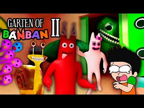 GARTEN OF BANBAN 2 JUEGO COMPLETO 😱 | ENCONTRE TODOS LOS MONSTRUOS Y DAN MUCHO MIEDO 😨 | JONDRES GC