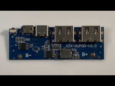 USB Power Distribution Module Board | Extreme Macro Close-Up