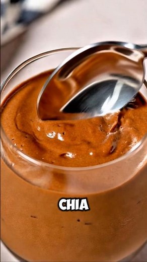 Chia Chocolate Protein Pudding 🔥 #health #recipe