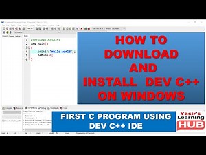 Lesson-2b: Dev C++ Installation Guide | Download and Install Dev C++ | C Tutorial in Hindi / Urdu