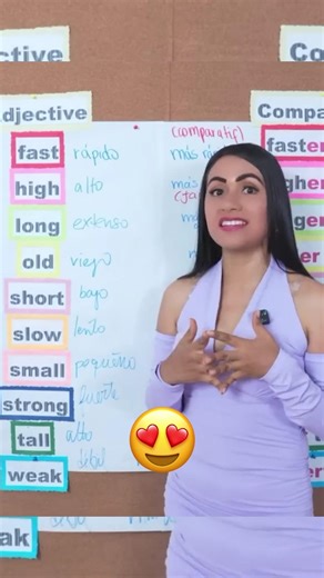We learn comparatives in English ✅ #easyenglishtv #learnenglish