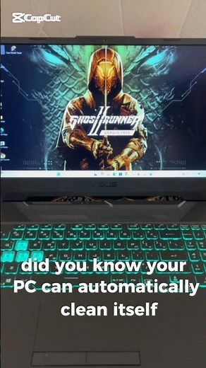 Make Your PC Clean Itself Automatically! 💻 🚀 #computertech #computercleaning #cleaning
