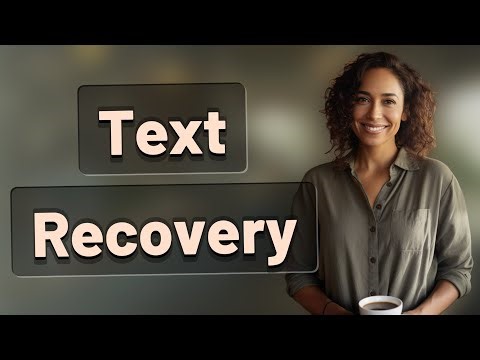 How Can Deleted Texts Be Recovered from Messaging Apps?
