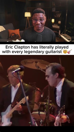 How many legendary guitarists did Eric Clapton actually play with #ericclapton