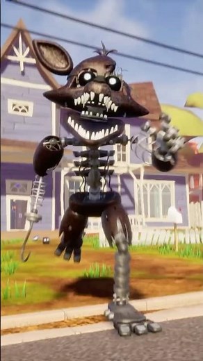 Foxy is WAY TOO FAST #fnaf #shorts