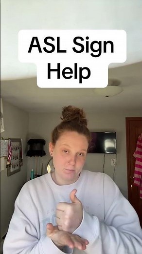 Learn How To Sign "Help" in ASL for Beginners | American Sign Language #shorts
