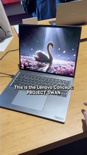 Lenovo Concept: Project Swan - First Looks #lenovo #swan #ifa2026