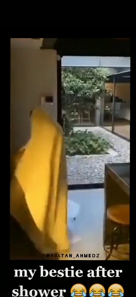 Playful Ghost Prank in Modern Home