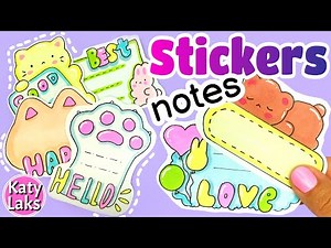 Stickers Notes Drawing/Making Stickers