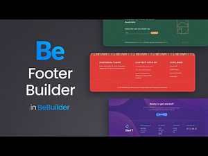 Building A Footer From Scratch - #1 Flexbox Website Builder for WordPress