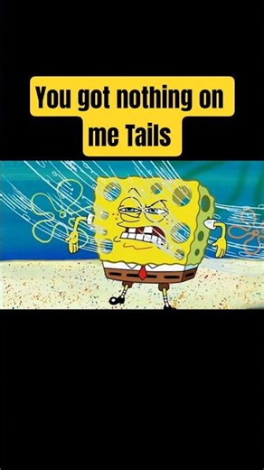 SpongeBob Vs Tails Sonic Racing CrossWorlds #sonic #spongebob