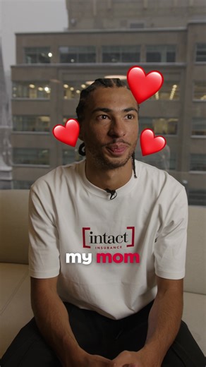 See William Dandjinou using his superpower, speed, to answer our rapid-fire questions. | Intact Insurance – Intact Assurance