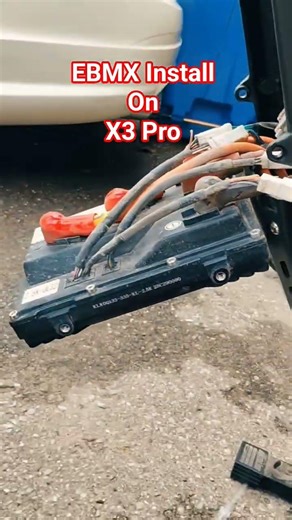 Bike all ripped apart so I can Install the EBMX v3 patroller on my X3 Pro. #foryou #ebike #viral
