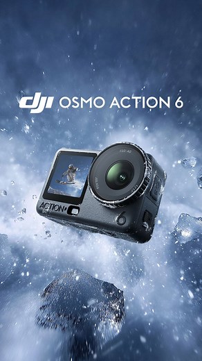 Introducing Osmo Action 6 —DJI‘s First Action Camera With Variable Aperture Powered by a 1/1.1‑inch square sensor and a responsive f/2.0–f/4.0 variable aperture, the Osmo Action 6 raises the bar for all-round image quality during rapid motion and versatile creativity in daily shooting. Engineered for reliability and streamlined workflows, it combines robust construction, pro-level image quality, and friendly ecosystem to let creators dare to imagine, own their vibe. ✅All-New 1/1.1-Inch Square Se