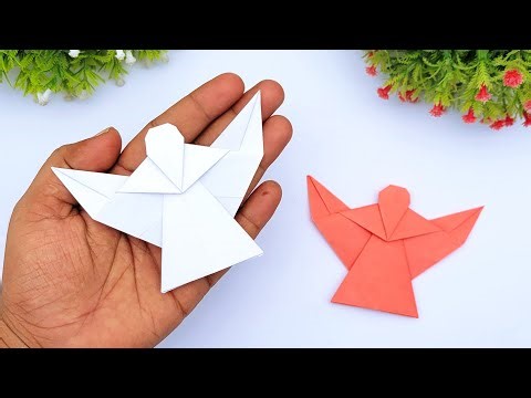 DIY Paper Angel Christmas Ornament | Easy & Festive Holiday Craft!