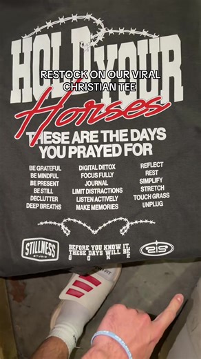 Restock on Our Viral Christian Tee