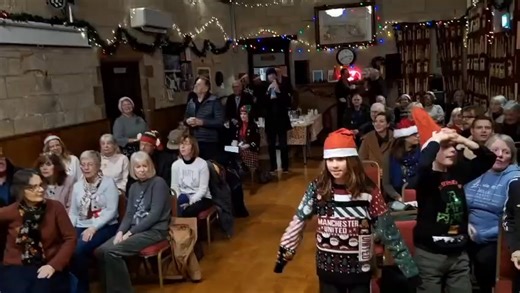 12 days of Christmas in the Watson Institute led by the D’Ukes- such great actions 🙂 | Ian K Brown